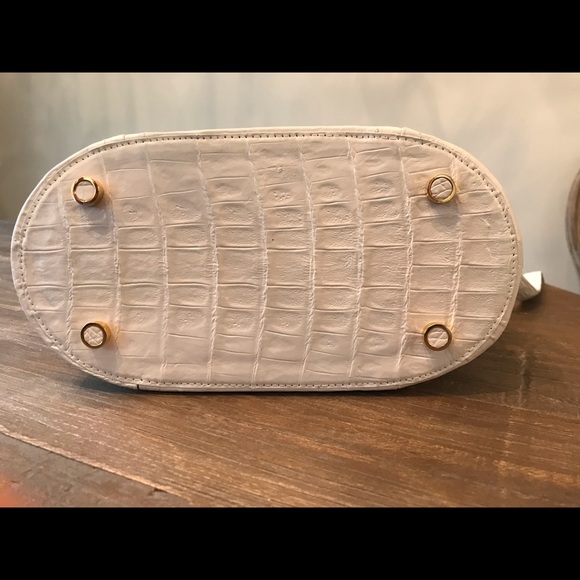 Nancy Gonzalez Crocodile & Raffia Tote - Picture 7 of 10